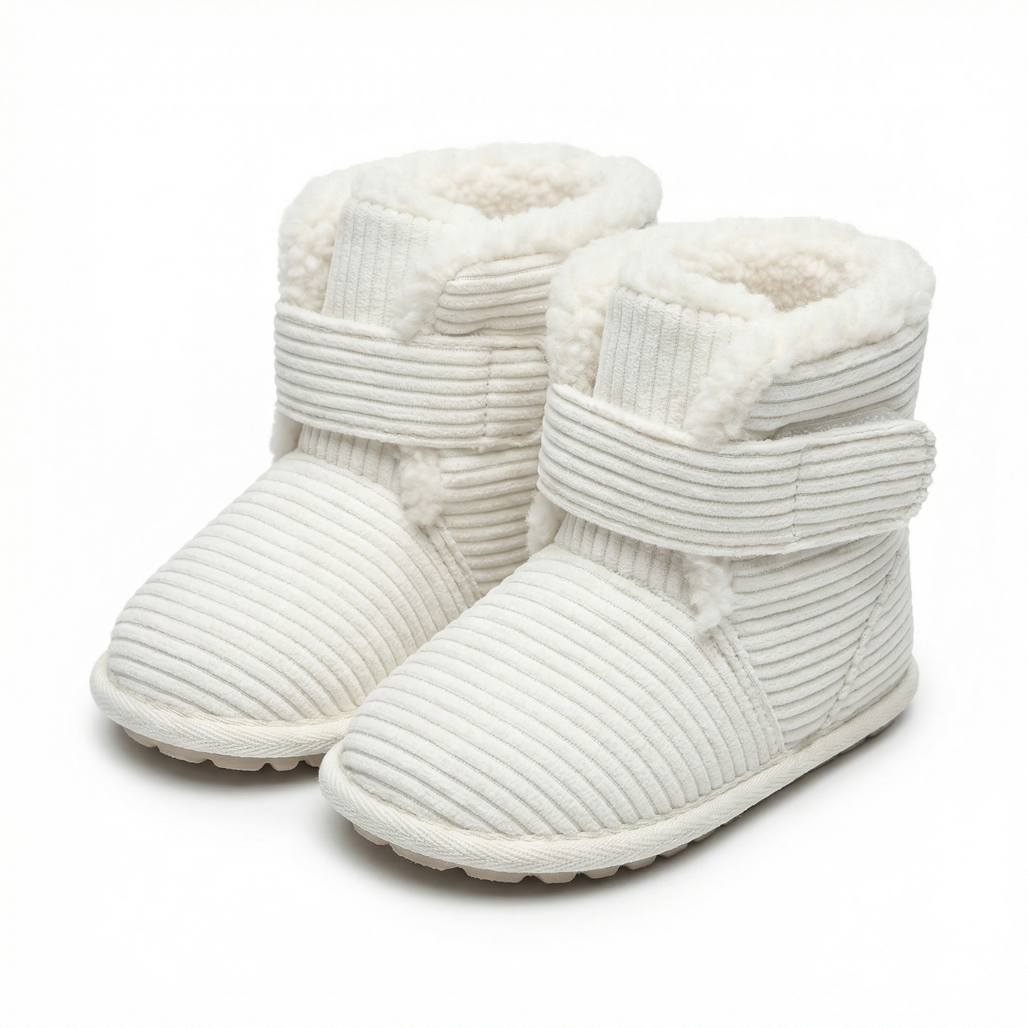 Bottines Bébé Montantes – Chaussons Chauds Premiers Pas Hiver