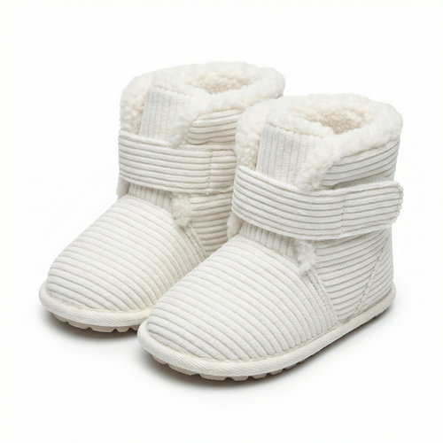 Bottines Bébé Montantes – Chaussons Chauds Premiers Pas Hiver